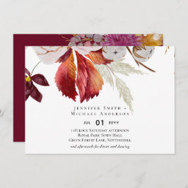PAPEL Cinnamon Casamento Fall Florals