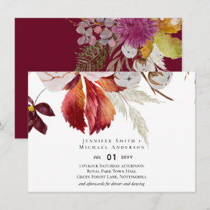 PAPEL Cinnamon Casamento Fall Florals