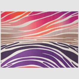 Papel Colorido Tecido de Impressão Animal