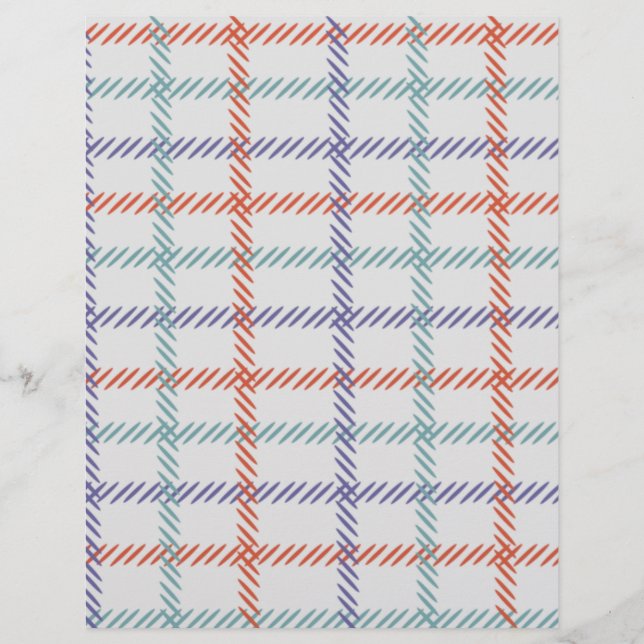 papel com padrão de linhas finas (Frente)