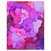 papel craft em estilo aquarela colorido 8.5x11"