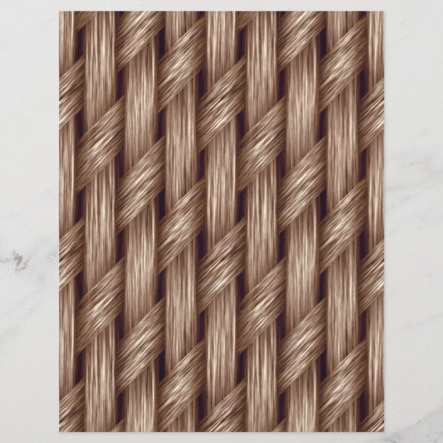 Papel Craft Faux Weave 3 (Frente)