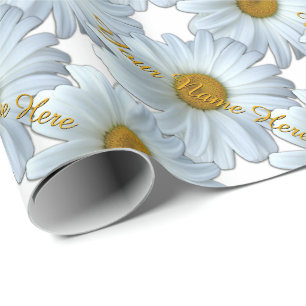 Papel Daisy Wrapping - Papel de presente personali
