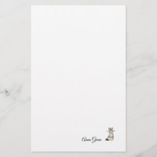 Papel de Agulha Simples de Papelaria de Knitting d