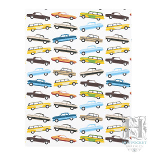 Papel de Álbum de Recortes de Carros Antigos