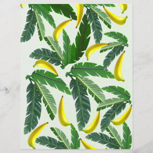 Papel de Album de Recortes de Folha de Banana