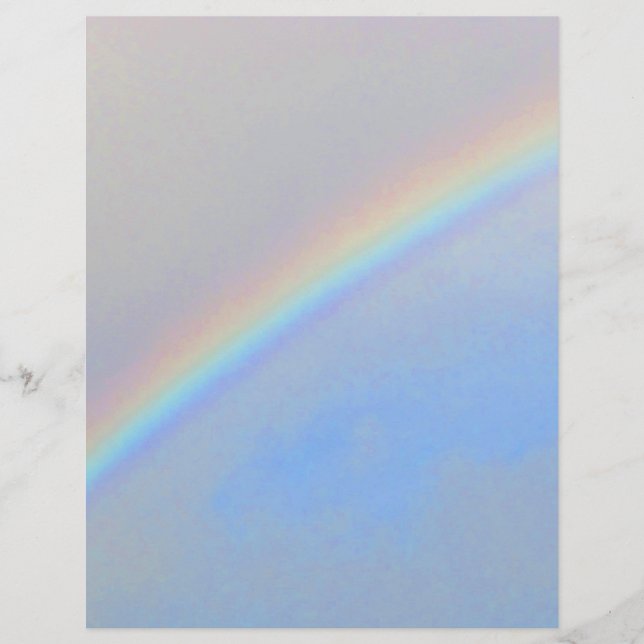 Papel de Álbum de Recortes - Variações de Arco-íri (Frente)
