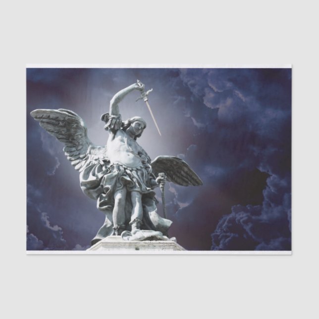 papel de anjo guerreiro (Frente )