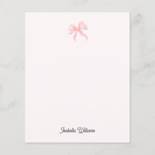 Papel de Arco Rosa Coquete Personalizado para Meni