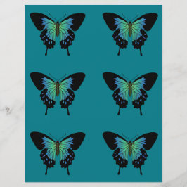 Papel de Artesanato de borboleta