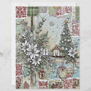 Papel de artesanato de Natal da Natividade