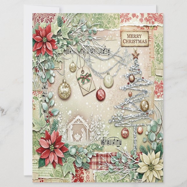 Papel de artesanato de Natal da Natividade (Frente)