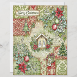 Papel de artesanato de Natal da Natividade