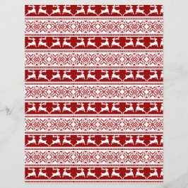 Papel de Artesanato para as Nórdicas de Natal Esca