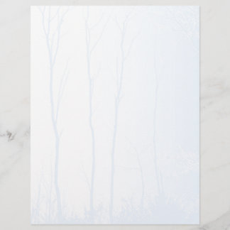 Papel de árvore azul pálido
