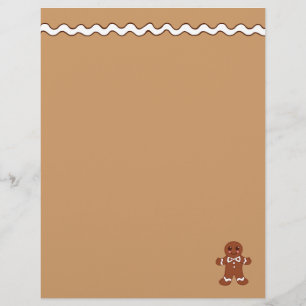 Papel de cabeçalho do pão-de-espécie