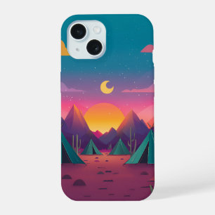 Papel de capas de iphone impresso em cartoon branc