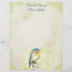 Papel de Carta Bluebird