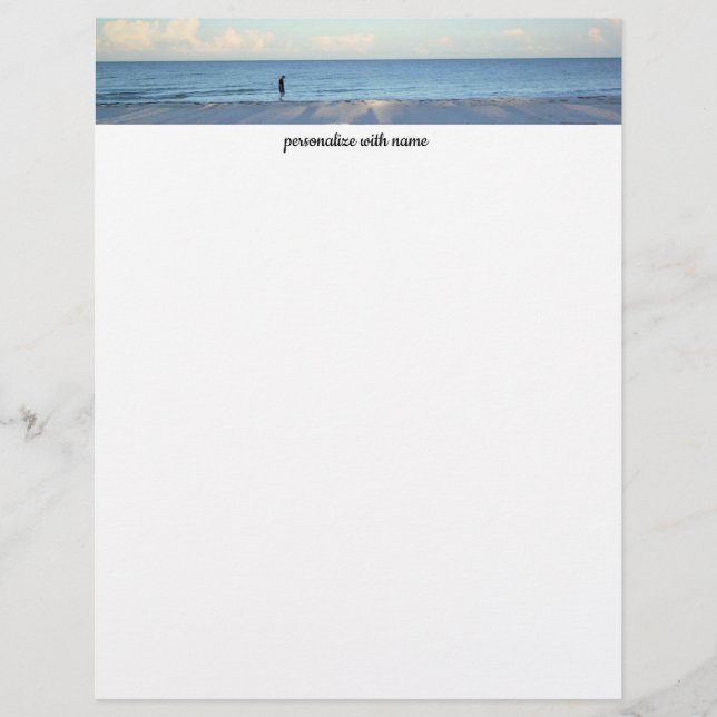 Papel de carta da Marcha da Manhã (Frente)