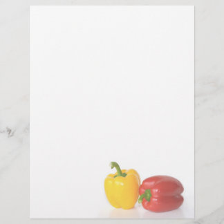 Papel de carta de cabeça-chata nutricionista