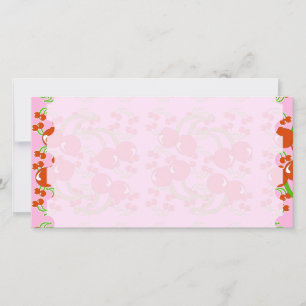Papel de Carta de Cereja Selvagem