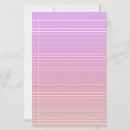 Papel de Carta de Gradação Colorida