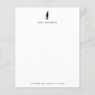 Papel de Carta de Jacobin Negro Personalizado