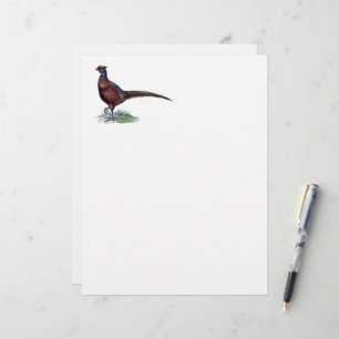 Papel de Carta de Pheasant Strutt