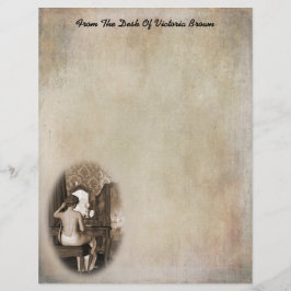 Papel de carta de Reflexão Boudoir