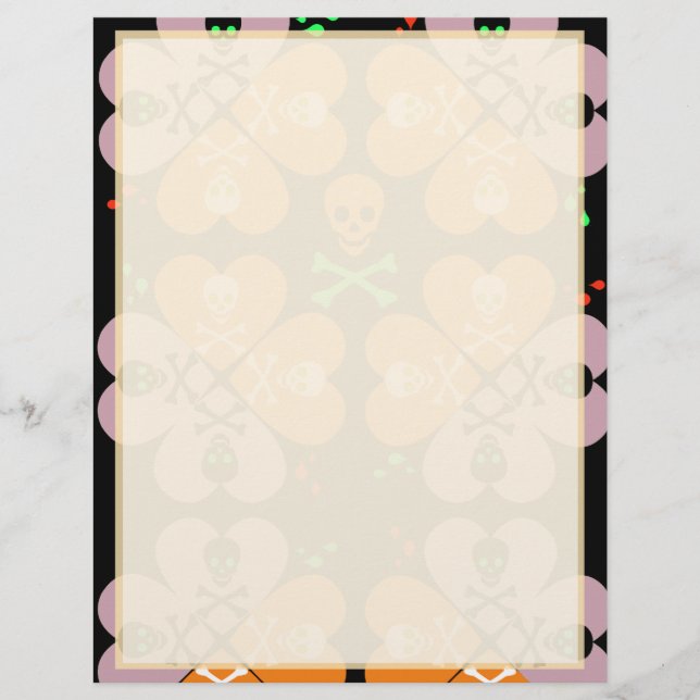 Papel de Carta Desbotado (Frente)