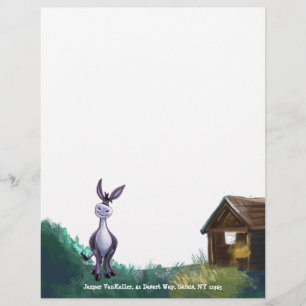 Papel de Carta Donkey