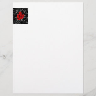 Papel de carta Dot Ladybug