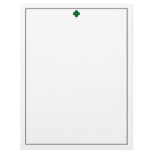 Papel de Carta Elegante Trevo de Quatro Folhas