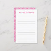Papel de carta em branco cor-de-rosa - Papel de ca