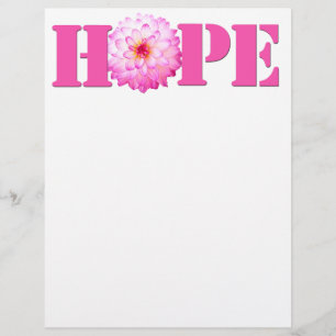 Papel de Carta Fotográfica HOPE Dahlia, rosa