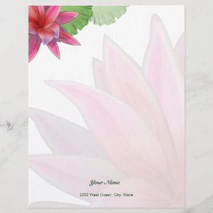 Papel de Carta Lotter Linen, Rosa