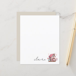 Papel de Carta Personalizado com Nome