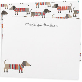 Papel de Carta Personalizado de Cão de Enchimento