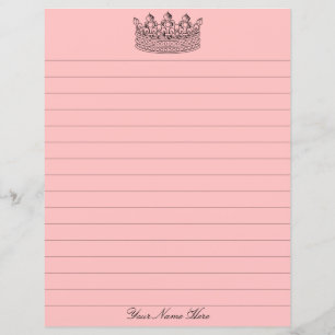 Papel de Carta Rosa