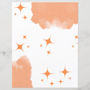 Papel de carta Sonic Laranja