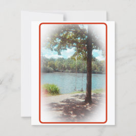 Papel de carta Vintage Lakeside Swing