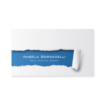 Papel De Cartão de visita De Agente Imobiliário