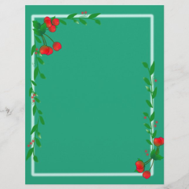 Papel de Cartaz de Cherry Stems (Frente)