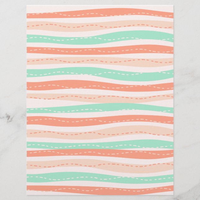 Papel de carteira Wavy Line (Frente)