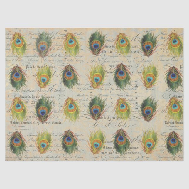 Papel de Complimentry Decoupage das coisas (Frente )