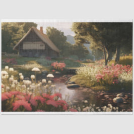 Papel de Decoupage de Algodão Encantado 2