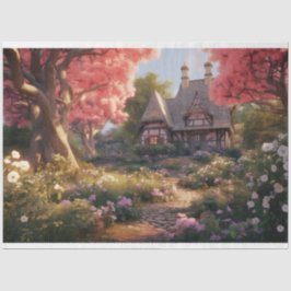 Papel de Decoupage de Algodão Encantado 3