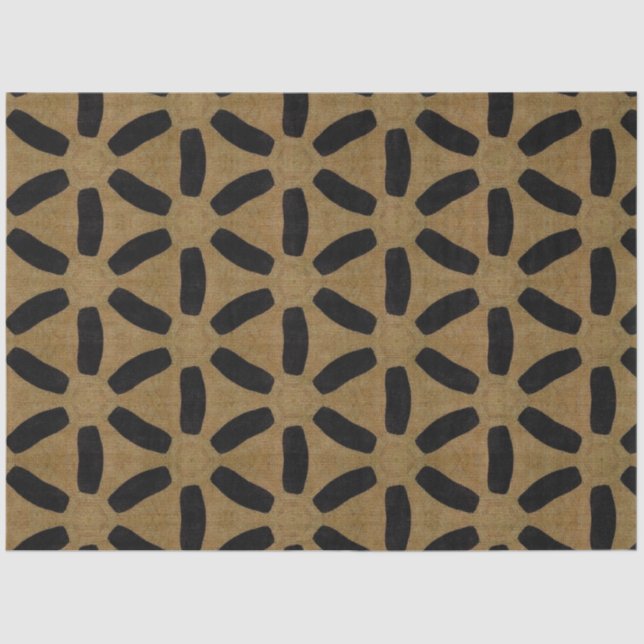 Papel de Decoupage de Mobiliário Africano (Frente )