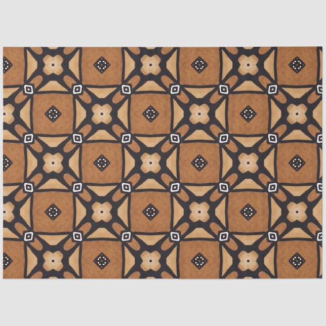 Papel de Decoupage de Mobiliário Africano (Frente )