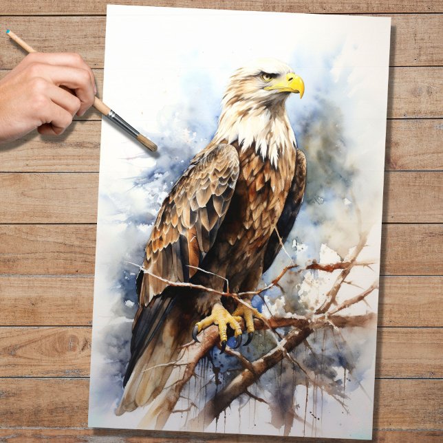 Papel de Decoupage do Eagle 3 (Criador carregado)